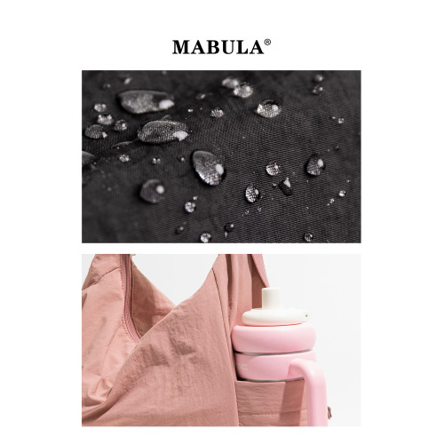 MABULA大容量托特包女式2025新款兩用單肩雙肩包高級感小衆手提包