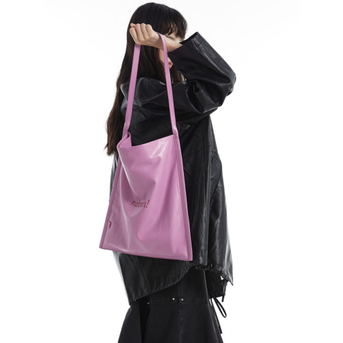 DirtySix “rahrah!”袋袋 5色 撞色綉線 原創大容量軟皮托特包