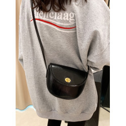 復古小衆包包女2026新款簡約百搭流行爆款馬鞍包韓版時尚斜背小包