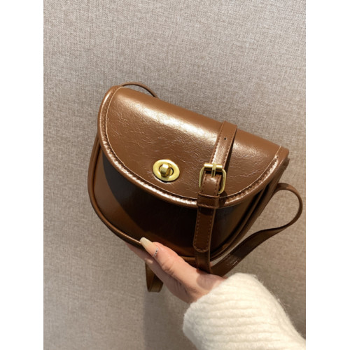 復古小衆包包女2026新款簡約百搭流行爆款馬鞍包韓版時尚斜背小包 復古小衆包包女2026新款簡約百搭流行爆款馬鞍包韓版時尚斜背小包