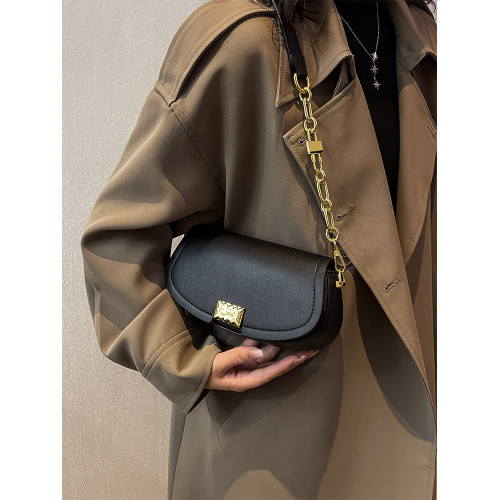 復古包包女2026新款時尚單肩包小衆設計腋下包女高級感斜背馬鞍包