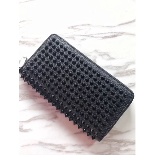 新款CL錢包鉚釘真皮長款男士錢包日韓女士休閒潮流頭層牛皮手拿包