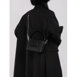 木川卡原創小衆設計手提包韓系復古盒子小方包單肩斜後後背包2026新款