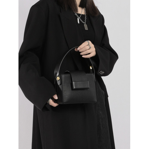 木川卡原創小衆設計手提包韓系復古盒子小方包單肩斜後後背包2026新款