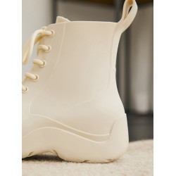 綁帶雨鞋女款防水防滑增高水鞋時尚款外穿2025新款雨靴成人防水鞋