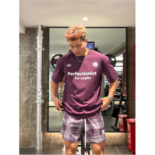 SATJDM美式復古運動涼感抗菌速乾T恤吸濕排汗訓練短袖260g國潮 SATJDM美式復古運動涼感抗菌速乾T恤吸濕排汗訓練短袖260g國潮