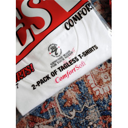 24/7 BY SWFI遠東 支線純棉黑白套裝（一包兩件）短袖T恤cleanfit