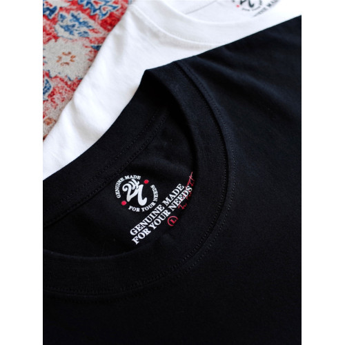 24/7 BY SWFI遠東 支線純棉黑白套裝（一包兩件）短袖T恤cleanfit