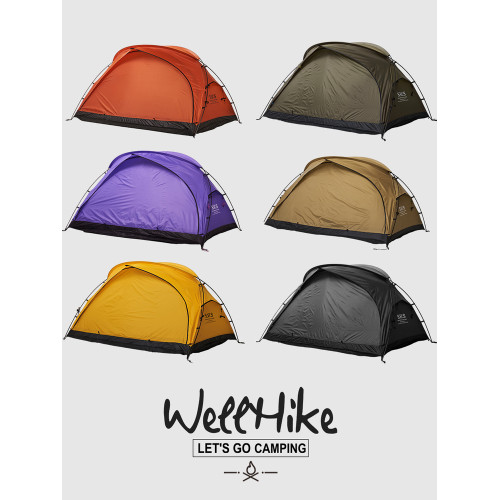 WELLHIKE戶外SWS晨露帳篷雙人2徒步登山輕量化露營防曬防水蚊內帳