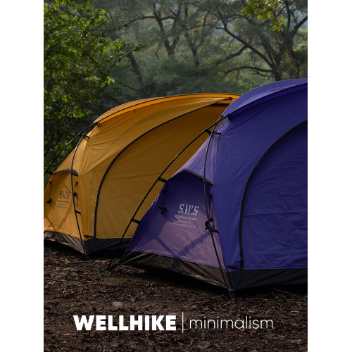 WELLHIKE戶外SWS晨露帳篷雙人2徒步登山輕量化露營防曬防水蚊內帳
