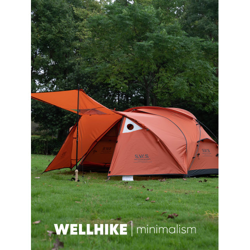 WELLHIKE戶外SWS晨露帳篷雙人2徒步登山輕量化露營防曬防水蚊內帳