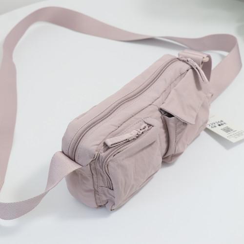 日系時尚休閒輕便多口袋單肩斜背尼龍小包男女同款手機牛津布包 日系時尚休閒輕便多口袋單肩斜背尼龍小包男女同款手機牛津布包