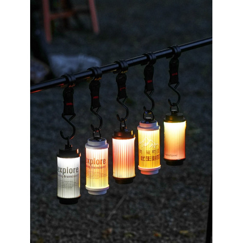 德厚led充電露營燈可攜式磁吸帳篷防水氛圍掛38燈戶外照明超長續航