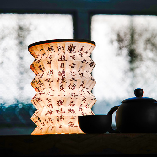 國潮節日戶外燈充電手提復古馬燈可攜式折曡燈帳篷露營氛圍LED燈籠