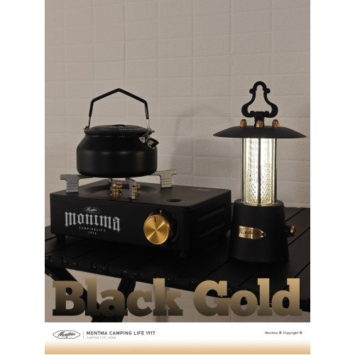 Montma美式西域黑金氛圍燈民宿咖啡店充電馬燈戶外復古露營照明燈