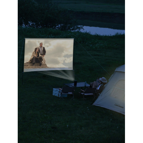 Longsinger龍行者戶外露營投影超清幕布屏風陣幕帳篷圍擋擋風牆