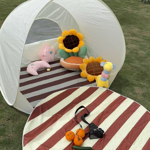 超輕便帳篷可攜式折曡戶外秒速開帳篷露營3-4人大空間遮陽防水野