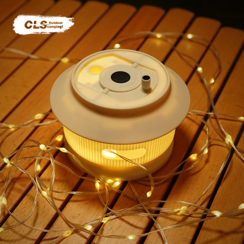 CSL戶外露營卷尺燈20米燈串野營天幕帳篷氛圍燈派對陽台LED