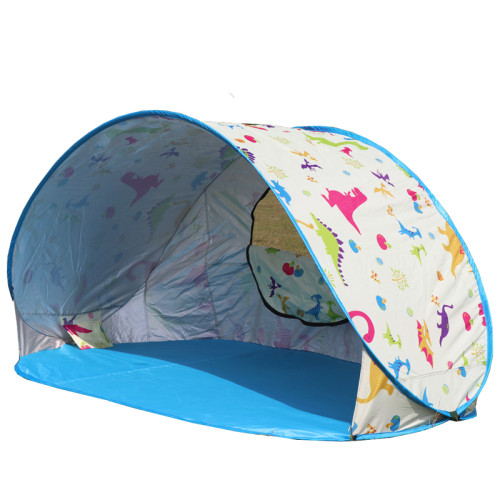 全自動沙灘戶外帳篷3-4人速開快開簡易遮陽防曬釣魚公園休閒帳篷