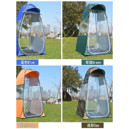 戶外擺攤圍擋釣魚曬太陽臨時單人透明簡易小房子釣魚帳篷防風防雨 戶外擺攤圍擋釣魚曬太陽臨時單人透明簡易小房子釣魚帳篷防風防雨