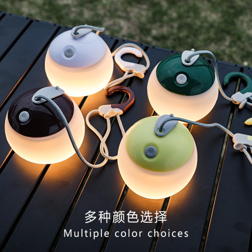 探野者新款多功能復古露營USB充電d帳篷戶外馬燈手提燈