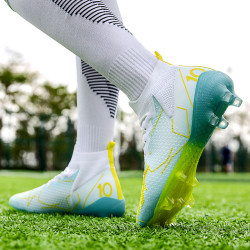 亞馬爾MG短釘足球鞋男女中小學生AG長釘碎釘TF男童兒童透氣訓練鞋