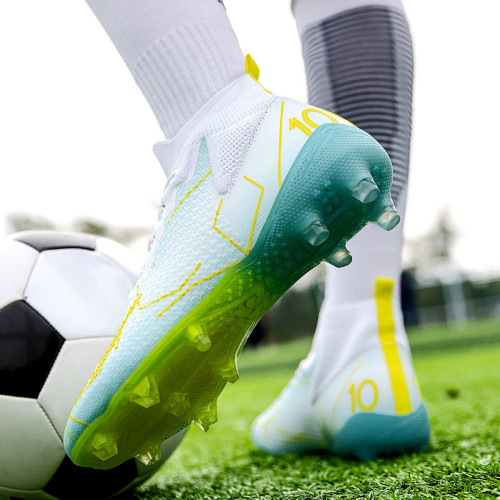 亞馬爾MG短釘足球鞋男女中小學生AG長釘碎釘TF男童兒童透氣訓練鞋