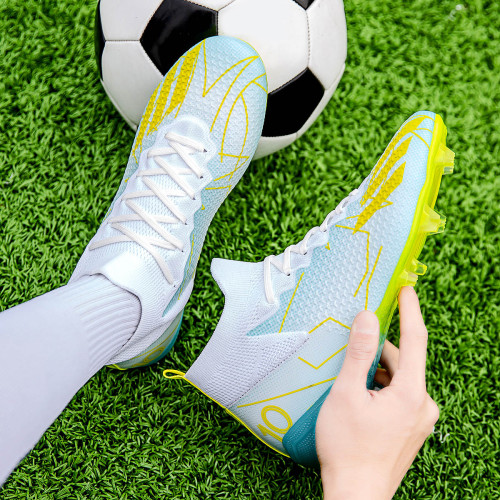 亞馬爾MG短釘足球鞋男女中小學生AG長釘碎釘TF男童兒童透氣訓練鞋