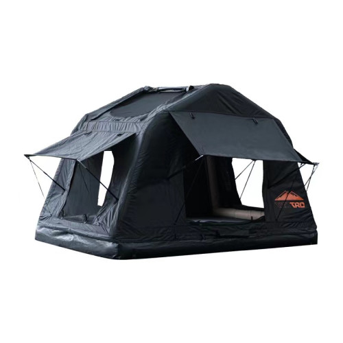 戶外露營加厚牛津布保暖越野SUV汽車充氣車頂帳篷防暴雨可收納