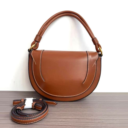 Z 家女包2026新款冬季撞色緝線飾手提包時尚單肩斜後後背包繙蓋硬質包