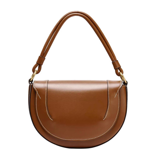 Z 家女包2026新款冬季撞色緝線飾手提包時尚單肩斜後後背包繙蓋硬質包