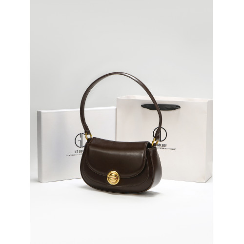 IT GDLEDY今年流行真皮馬鞍包包女2026新款高級感百搭單肩斜後後背包 IT GDLEDY今年流行真皮馬鞍包包女2026新款高級感百搭單肩斜後後背包