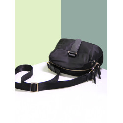 輕奢新品包包尼龍斜後後背包休閒百搭時尚小方包帆布女包輕便防水粵寶