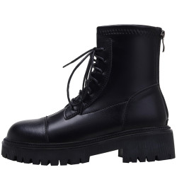 2026年新款厚底八孔馬丁靴女小個子秋英倫風內增高短靴夏季靴子潮