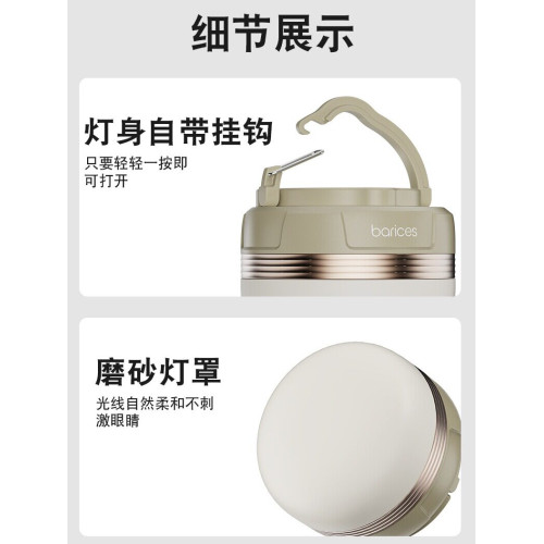 戶外露營燈照明燈氛圍燈超長續航野營帳篷燈led充電應急燈小夜燈