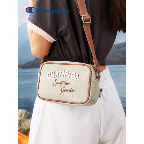 Champion冠軍官方單肩包男女情侶休閒潮流戶外通勤風小方包斜後後背包 Champion冠軍官方單肩包男女情侶休閒潮流戶外通勤風小方包斜後後背包