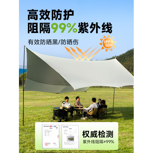 銀膠八角天幕帳篷戶外可攜式露營裝備野營野餐防曬遮陽棚幕布防雨 銀膠八角天幕帳篷戶外可攜式露營裝備野營野餐防曬遮陽棚幕布防雨