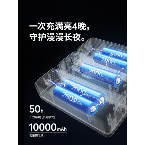 挪客戶外露營燈防水野營照明燈超長續航營地燈大容量充電氛圍燈
