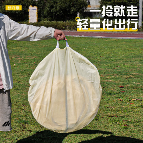 可攜式沙灘帳篷折曡自動速開露營帳篷防水防曬野餐遮陽蓬戶外帳篷