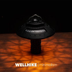 探界者戶外太空氛圍創意飛碟燈罩適配goalrezo燈琥珀色燈光