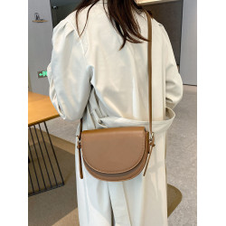 簡約質感小包包女包2023秋冬新款潮時尚高級感百搭單肩斜背馬鞍包