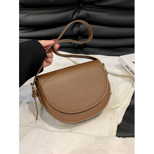 簡約質感小包包女包2023秋冬新款潮時尚高級感百搭單肩斜背馬鞍包 簡約質感小包包女包2023秋冬新款潮時尚高級感百搭單肩斜背馬鞍包