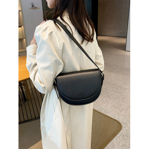 簡約質感小包包女包2023秋冬新款潮時尚高級感百搭單肩斜背馬鞍包 簡約質感小包包女包2023秋冬新款潮時尚高級感百搭單肩斜背馬鞍包