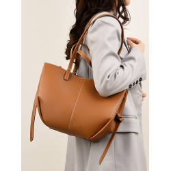 歐洲站設計師手拎包包女高級感翅膀包大容量托特包美式時髦腋下包