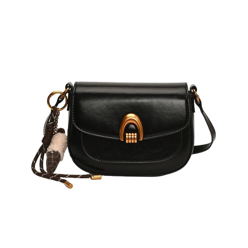 CFEIKSHI品牌店復古高級感馬鞍包2026春夏新款立體感單肩斜後後背包女