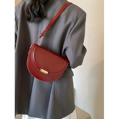 春夏新款小包包女2026高級質感百搭馬鞍包復古洋氣韓國小衆斜後後背包