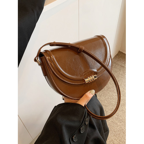 春夏新款小包包女2026高級質感百搭馬鞍包復古洋氣韓國小衆斜後後背包