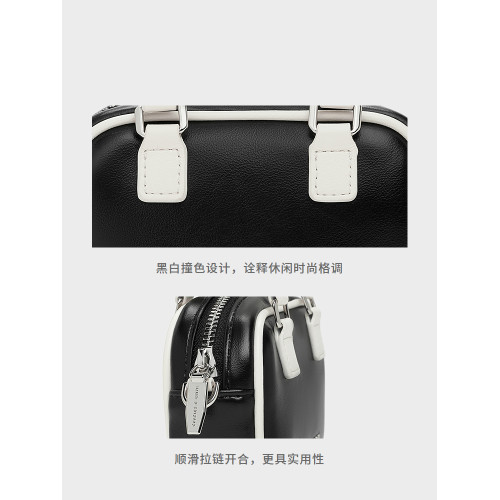 CHARLES&KEITH春季女包CK6-40681221迷你鏈條小方包包掛耳機包