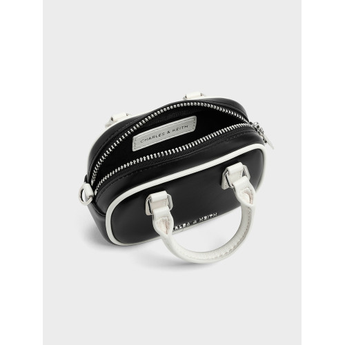 CHARLES&KEITH春季女包CK6-40681221迷你鏈條小方包包掛耳機包