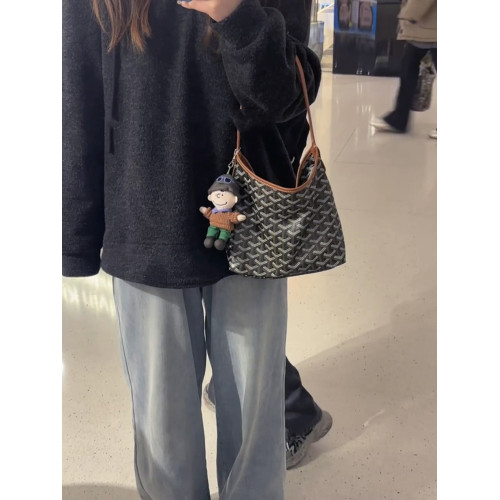 2026新款高級感真皮mini hobo腋下包女包Y紋單肩手提包輕奢小托特